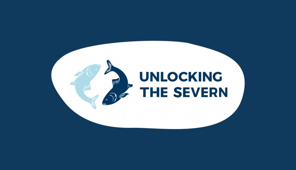 Unlocking the Severn Logo on darkblue background