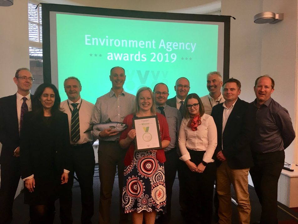 The winning Environment Agency Team