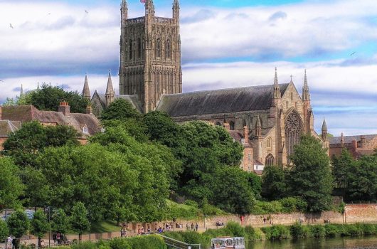 Worcester Cathedral by David Mark