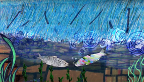 shad fish on shadventure animated film from unlocking the severn met a weir